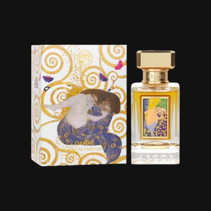Danaë de Argos con frasco y caja