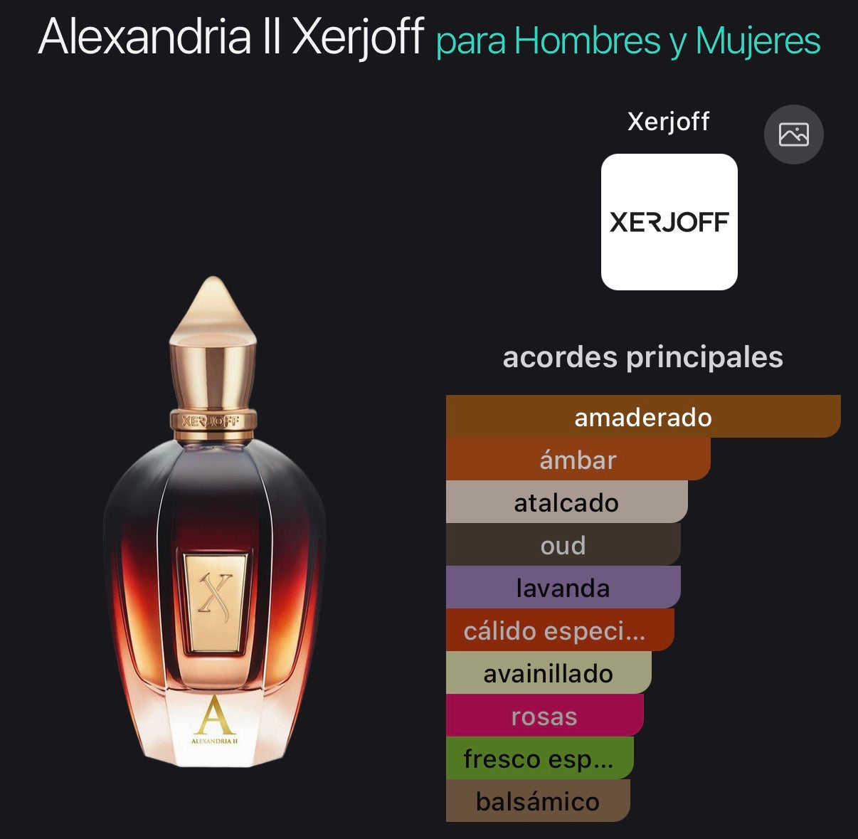 Alexandria II Xerjoff