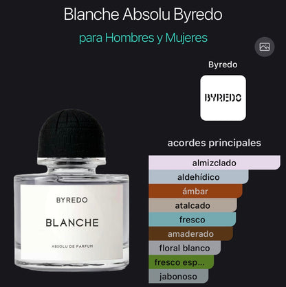 Blanche Absolu de Parfum Byredo 100 ml (Preventa)