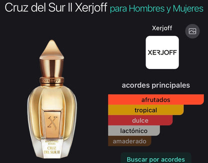 Cruz del Sur II Xerjoff 50 ml Parfum (Preventa)