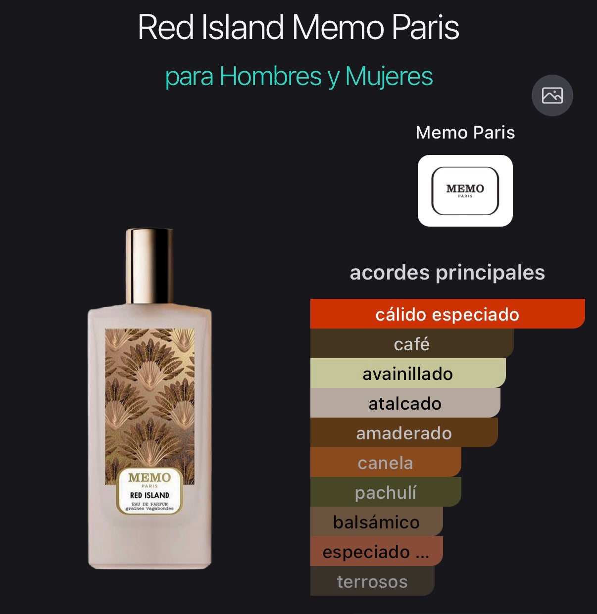 Red Island Memo Paris Eau de Parfum 75 ml (Preventa)