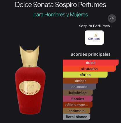 Sospiro Dolce Sonata Eau de Parfum 100 ml