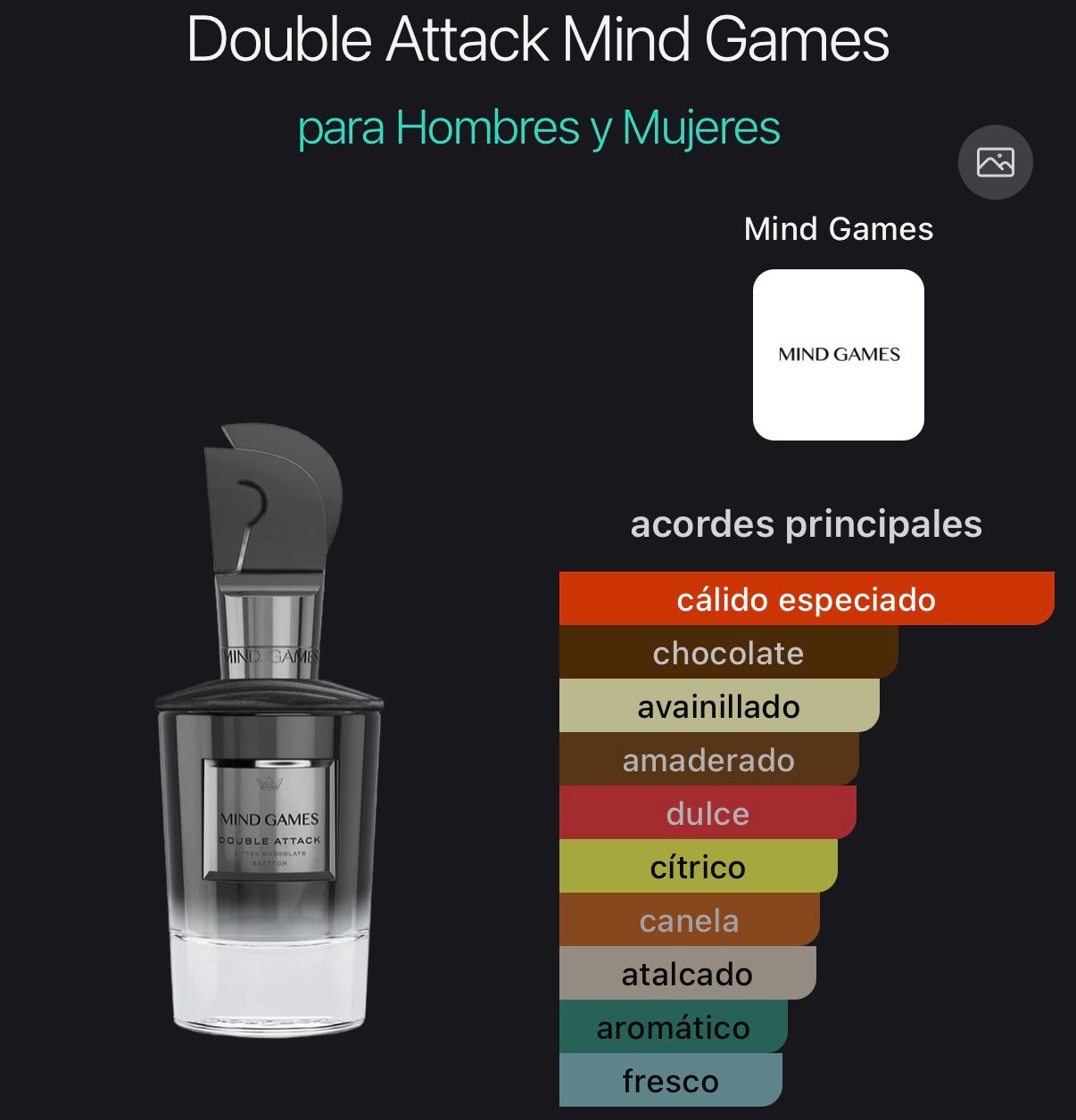 Double Attack Mind Games Extrait de Parfum 100 ml (Preventa)
