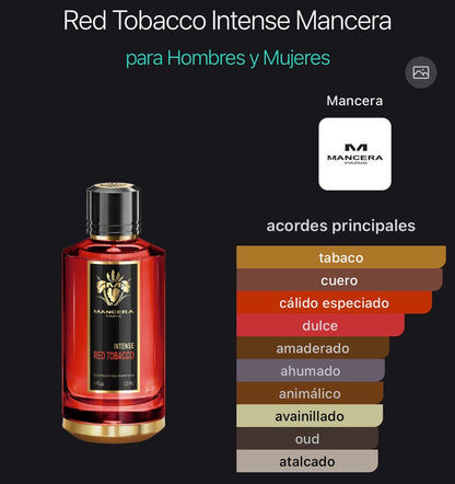 Mancera Red Tobacco Intense 125 ml