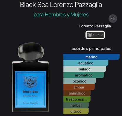 Black Sea Lorenzo Pazzaglia Extrait de Parfum 50 ml (Preventa)