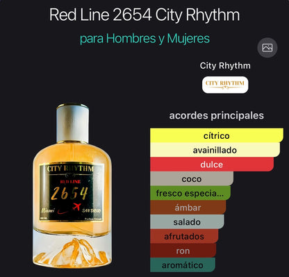 Red Line 2654 City Rhythm Extrait de Parfum 100 ml
