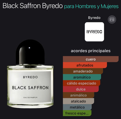 Black Saffron Byredo Eau de Parfum (Preventa)