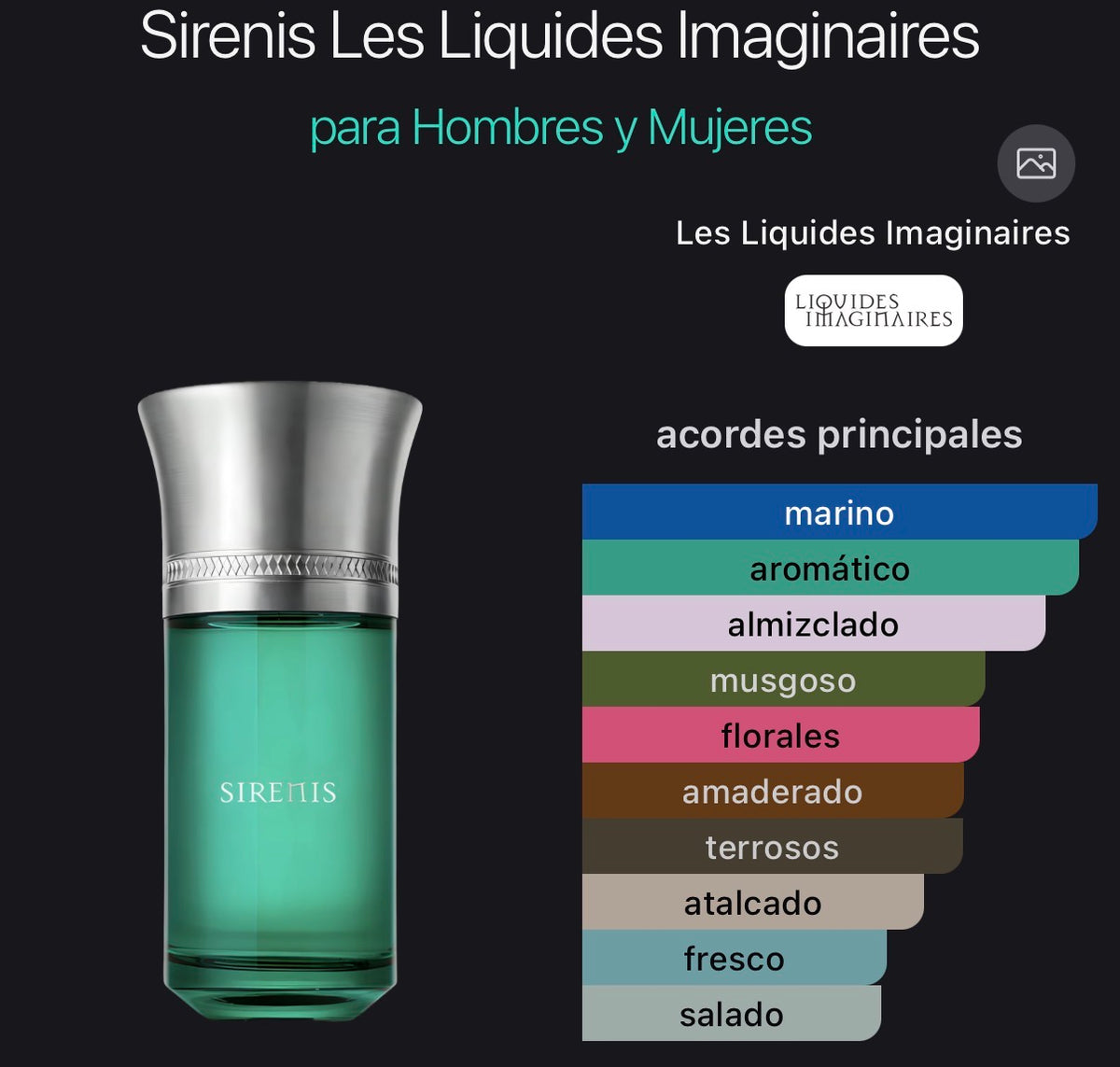 Acordes principales de Sirenis de Les Liquides Imaginaires