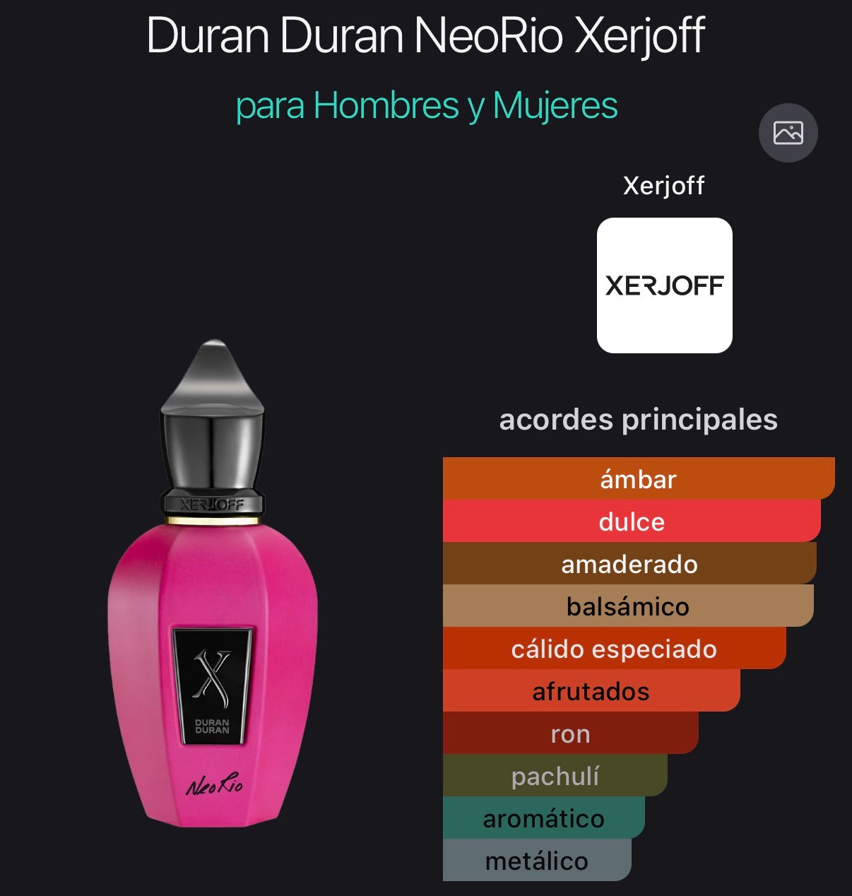 Xerjoff Duran Duran NeoRio 50 ml Amarillo (Tester)