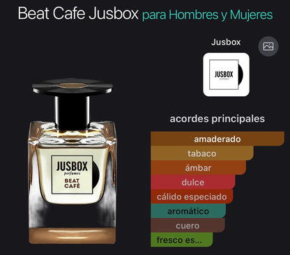 Beat Cafe Jusbox Eau de Parfum 78 ml (Preventa)
