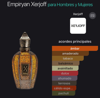 Empyrian Xerjoff Parfum 100 ml (Preventa)