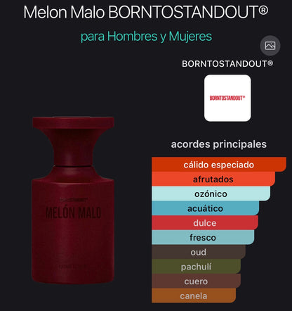 Melon Malo BORNTOSTANDOUT® Extrait 50 ml (Preventa)