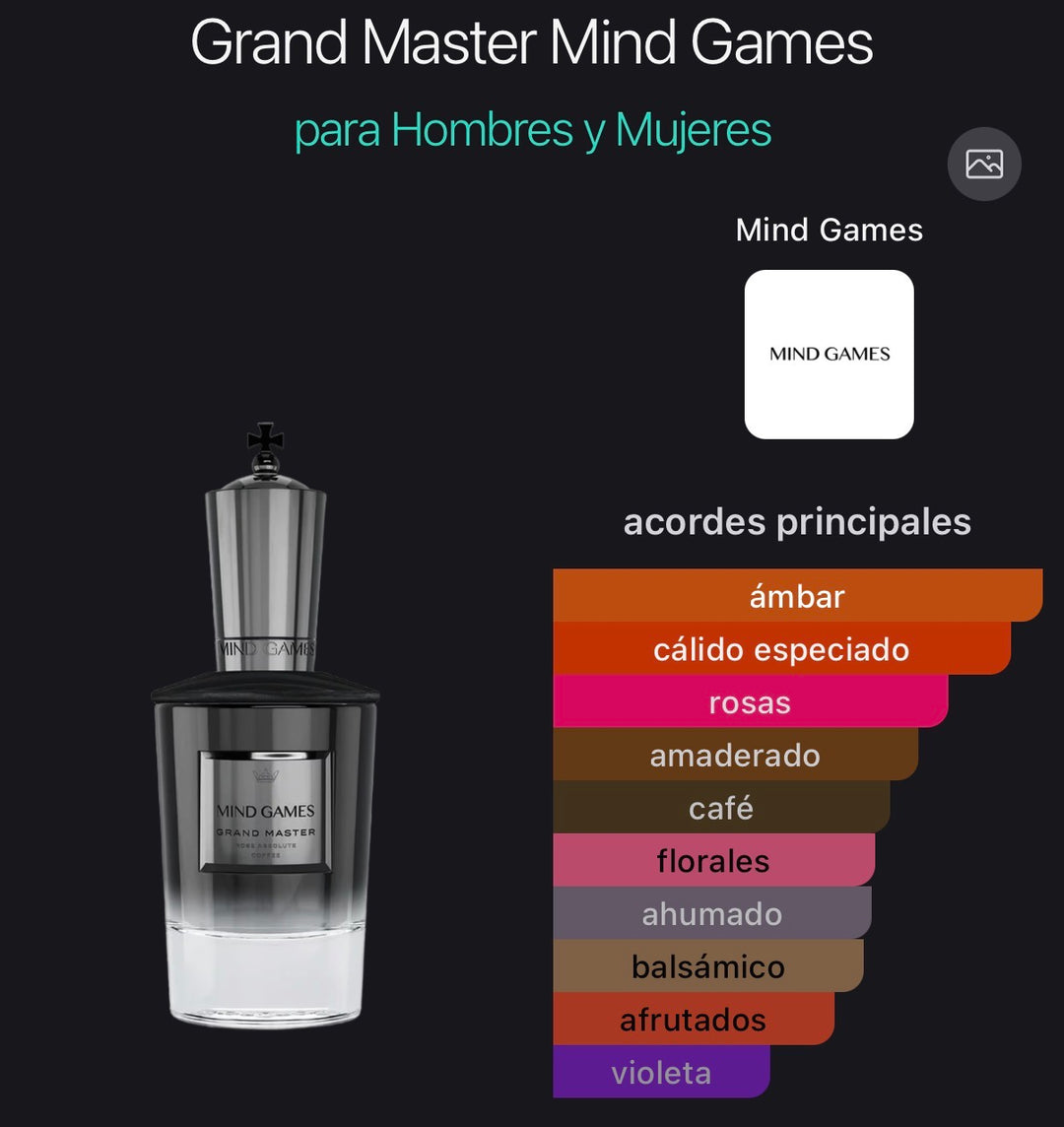 Acordes principales de Grand Master de Mind Games