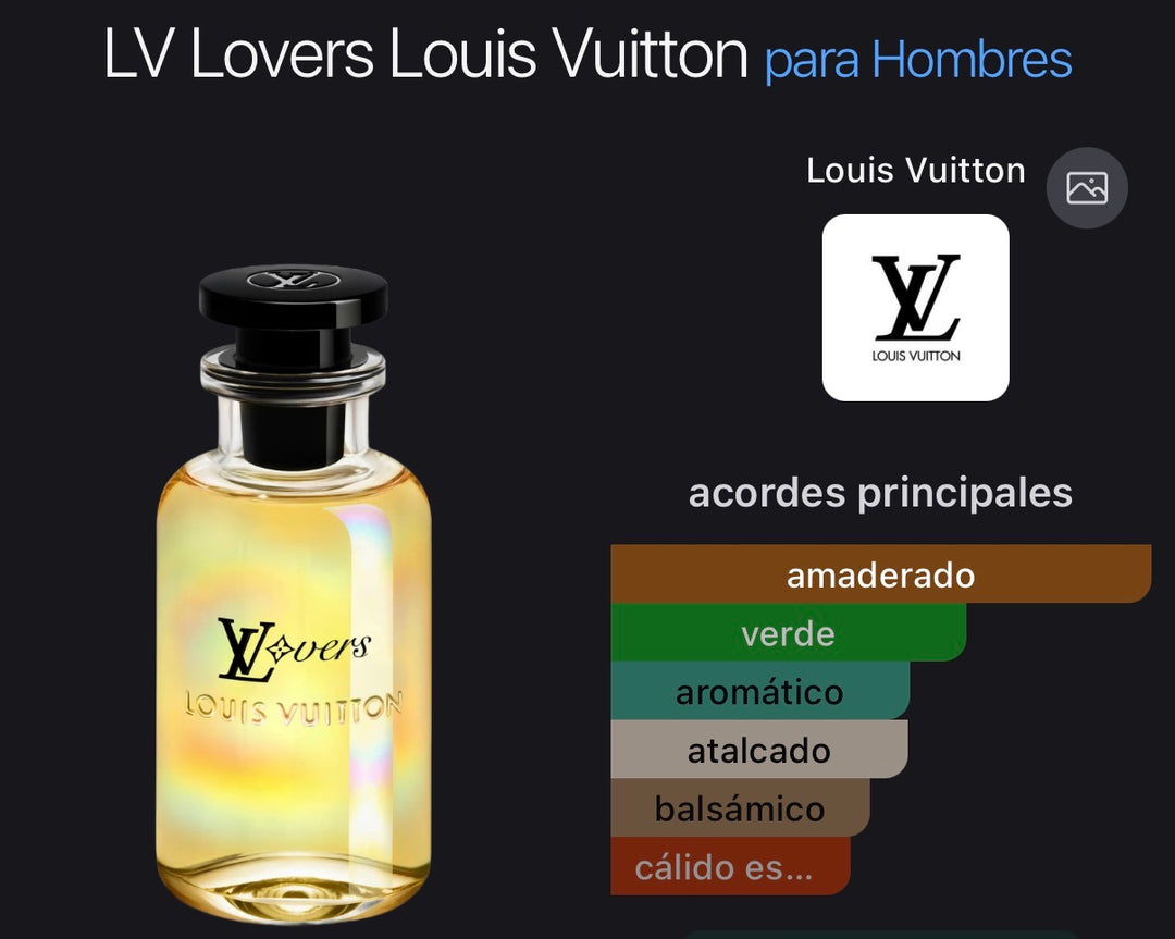 Acordes principales de LV Lovers de Louis Vuitton