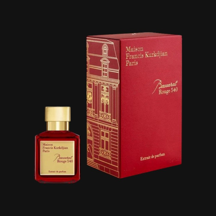 Baccarat Rouge 540 Extrait de Maison Francis Kurkdjian con frasco y caja