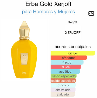 Erba Gold Xerjoff Eau de Parfum