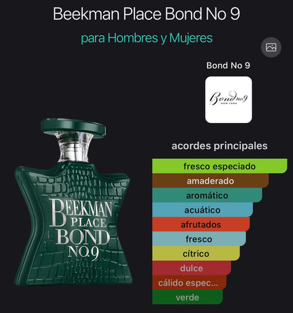Beekman Place Bond No 9 Eau de Parfum 100 ml (Preventa)