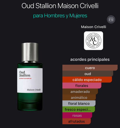 Oud Stallion Maison Crivelli Extrait de Parfum 50 ml