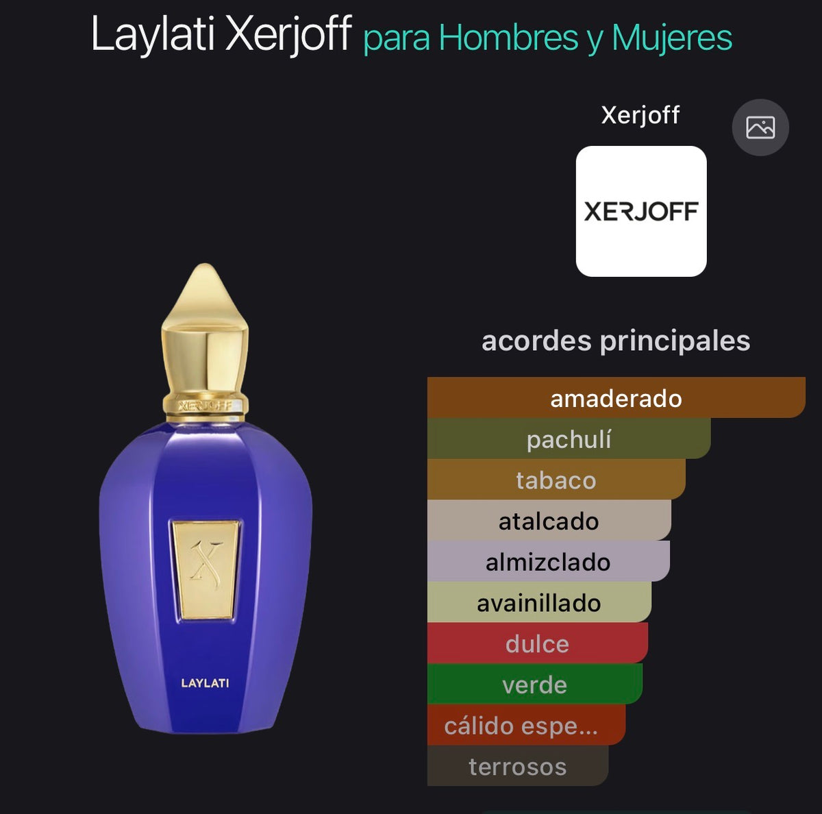 Laylati Xerjoff Eau de Parfum 100 ml (Preventa)