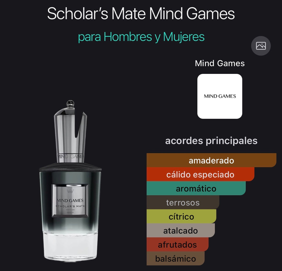 Acordes principales de Scholar’s Mate de Mind Games