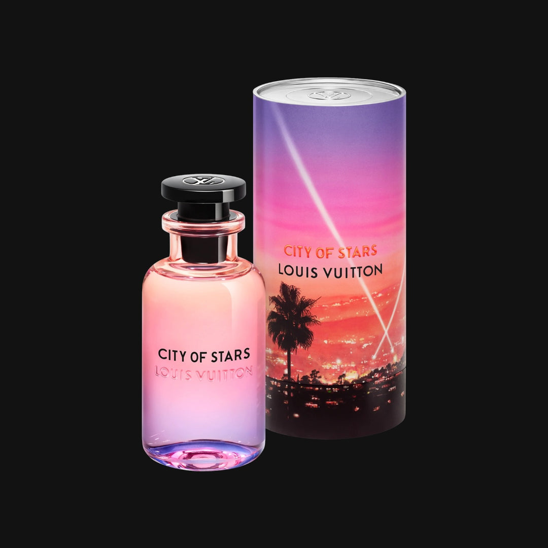 City of Stars de Louis Vuitton con frasco y caja