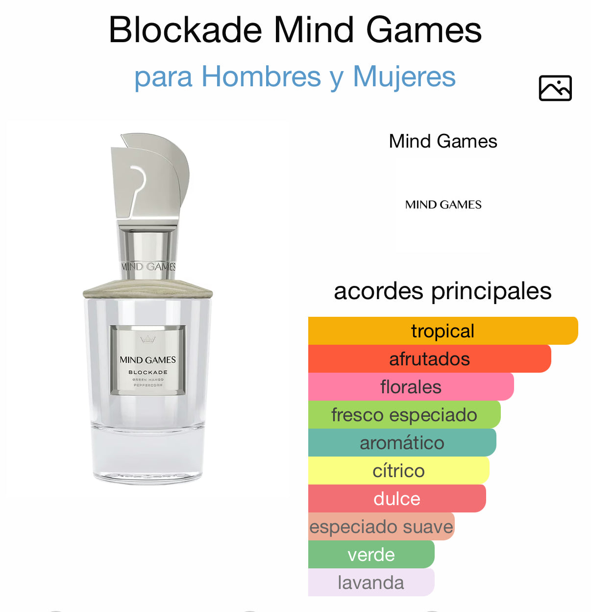 Blockade Mind Games Extrait de Parfum 100 ml (Preventa)