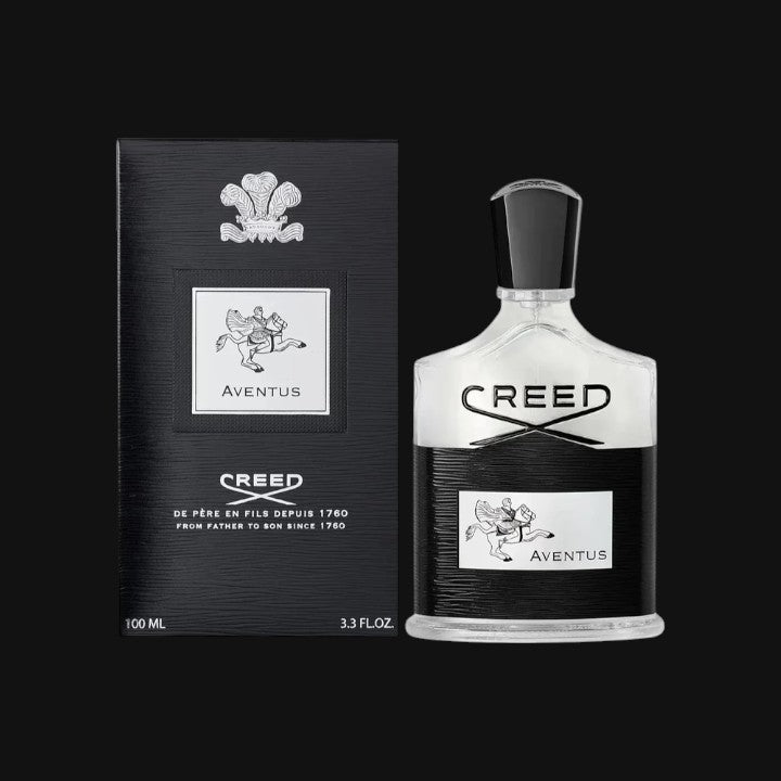 Aventus de Creed con frasco y caja