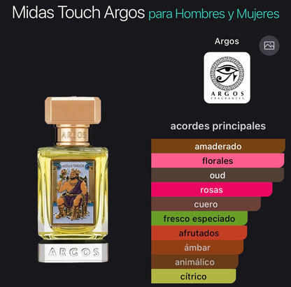 Midas Touch Argos Extrait de Parfum 100 ml (Preventa)