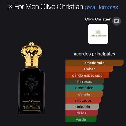 X for Men Clive Christian 50 ml (Preventa)