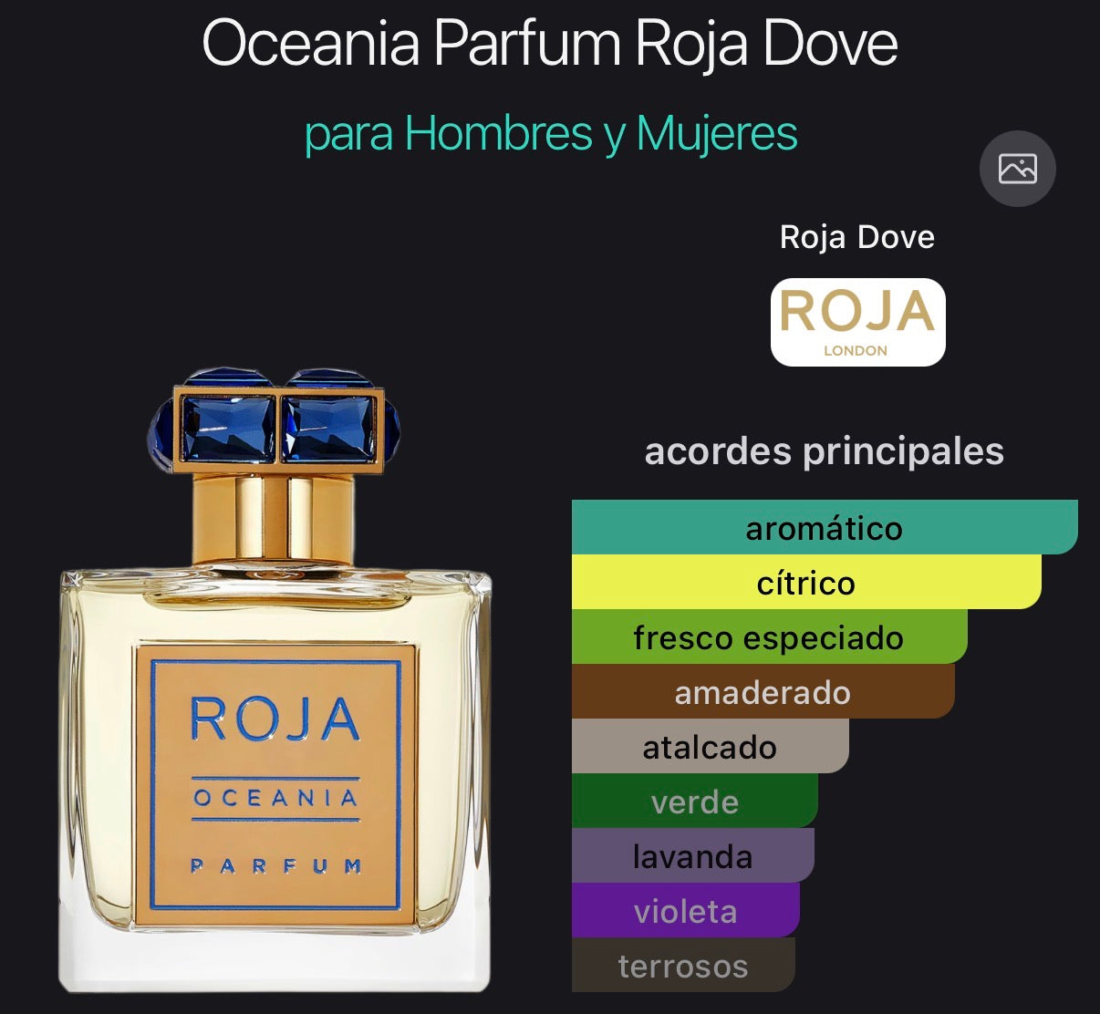 Oceania Parfum Roja 50 ml (Preventa)
