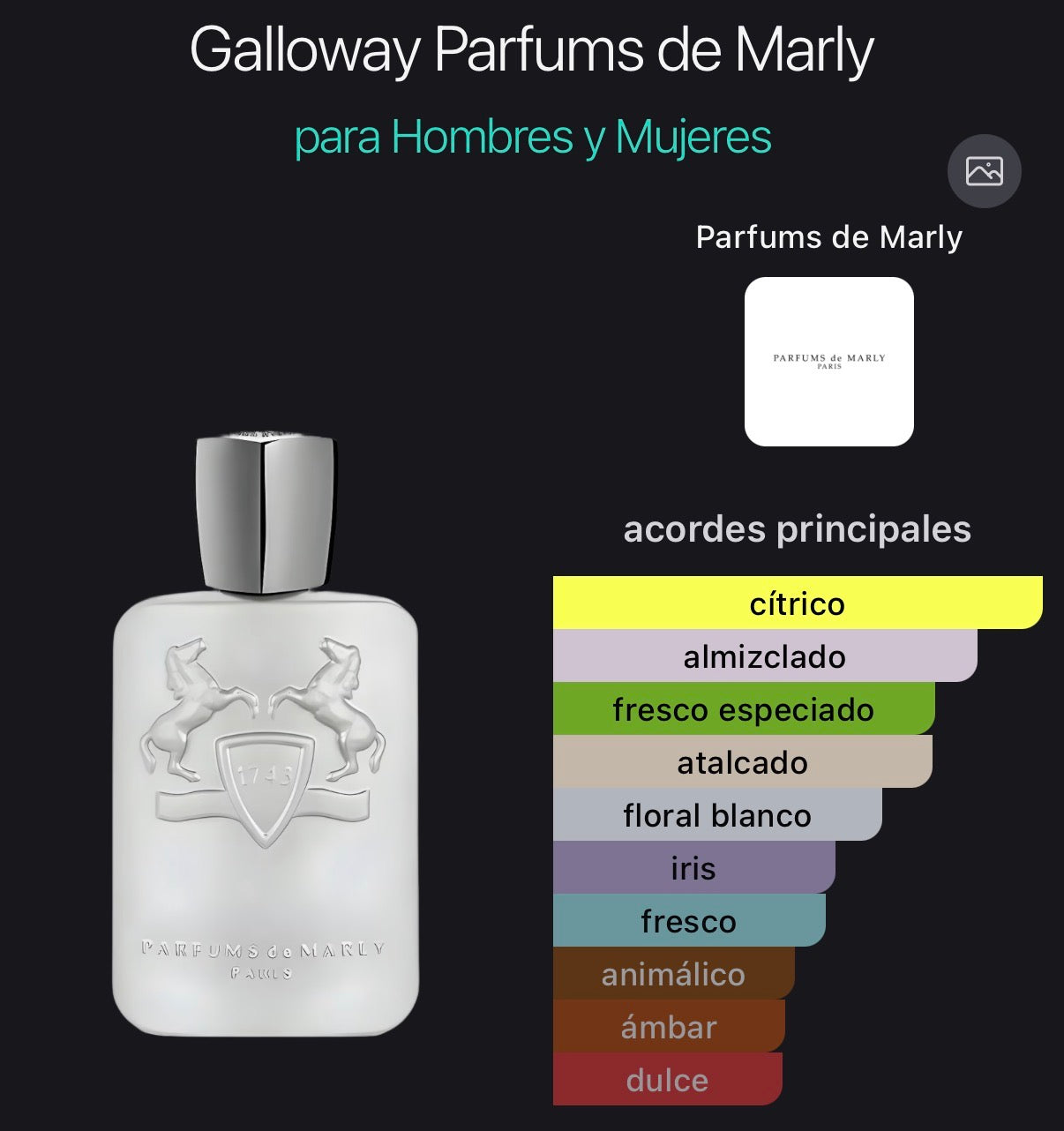 Galloway Parfums de Marly Eau de Parfum