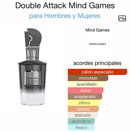 Double Attack Mind Games Extrait de Parfum 100 ml (Preventa)