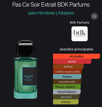 Pas Ce Soir BDK Parfums Extrait de Parfum 100 ml (Preventa)