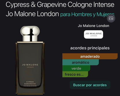 Cypress and Grapevine Cologne Intense Jo Malone London 100 ml