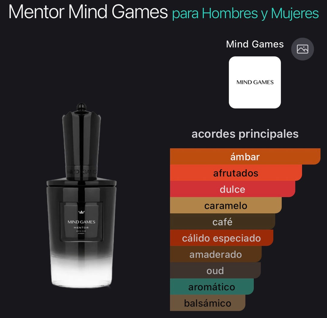 Acordes principales de Mentor de Mind Games