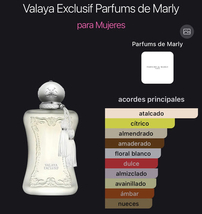 Valaya Exclusif Parfums de Marly 75 ml (Preventa)