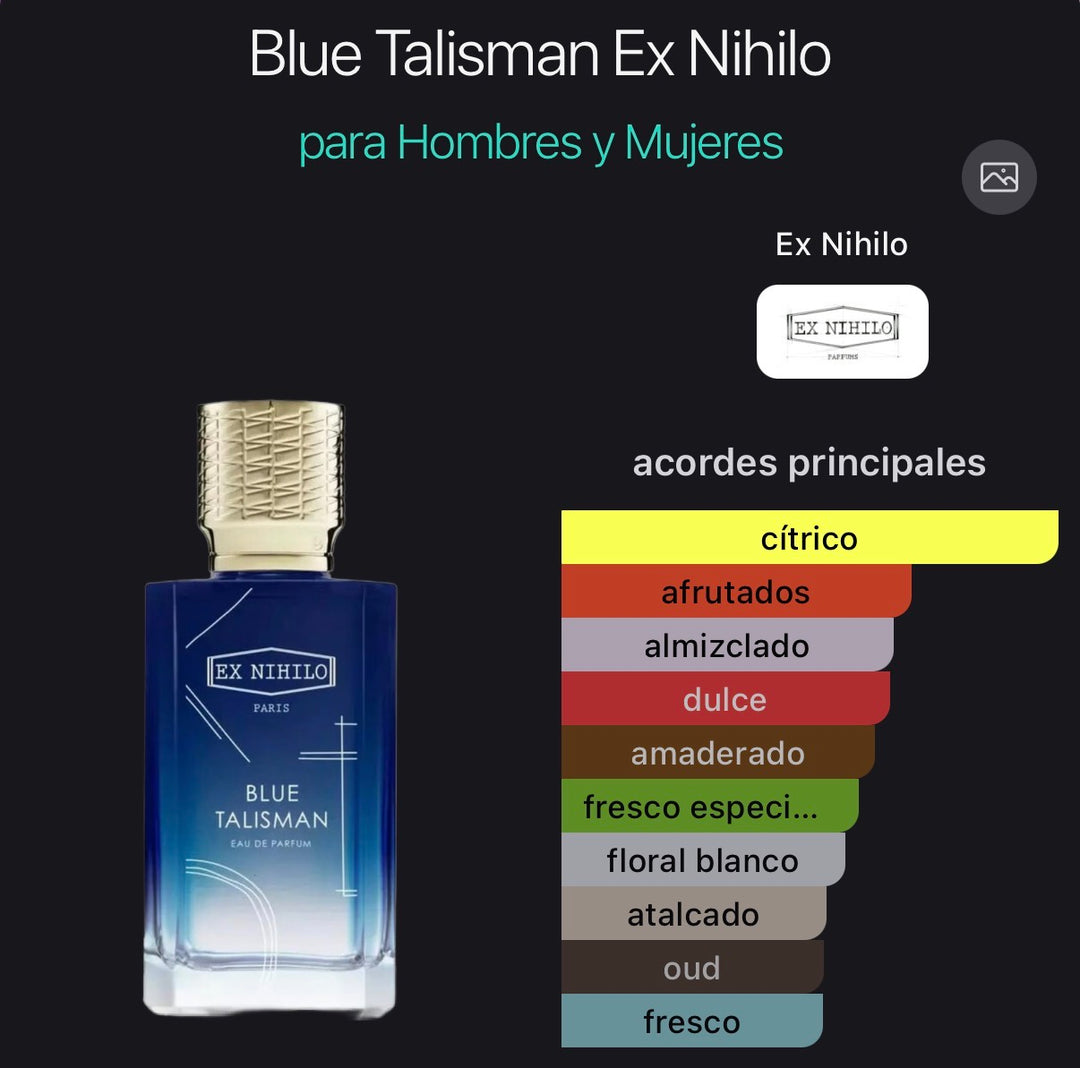 Acordes principales de Blue Talisman de Ex Nihilo