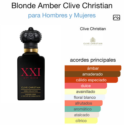 Blonde Amber Clive Christian XXI 50 ml (Preventa)