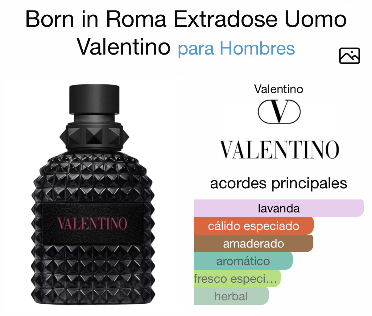 Valentino Uomo Born in Roma Extradose 100 ml