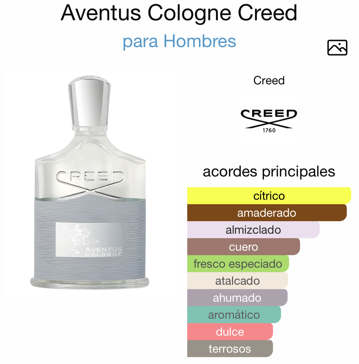 Creed Aventus Cologne 100 ml (Preventa)
