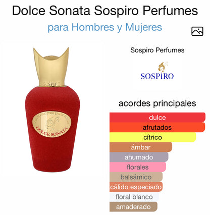 Sospiro Dolce Sonata Eau de Parfum 100 ml (Preventa)