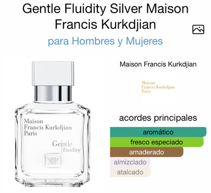 Gentle Fluidity Silver Eau de Parfum Maison Francis Kurkdjian