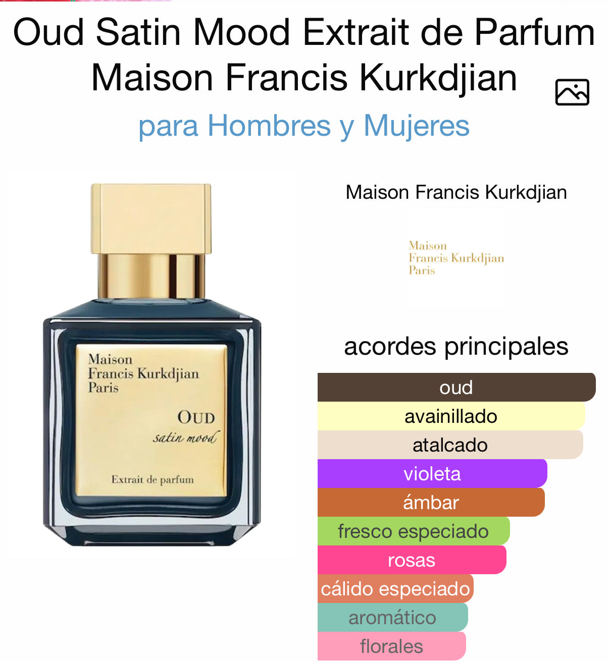 Oud Satin Mood Maison Francis Kurkdjian Extrait