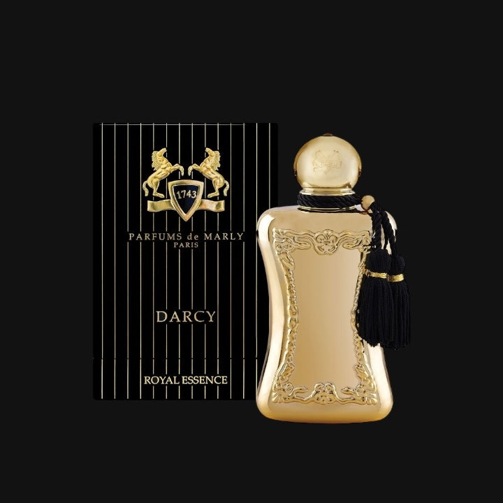 Darcy de Parfums de Marly con frasco y caja