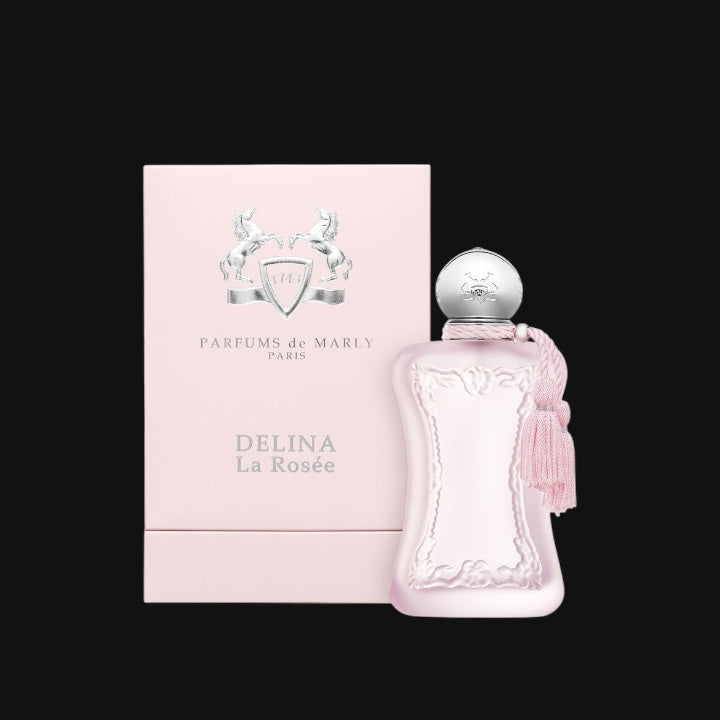 Delina La Rosée de Parfums de Marly con frasco y caja