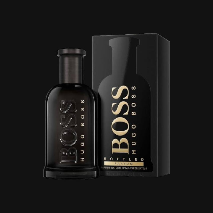 Boss Bottled de Hugo Boss con frasco y caja