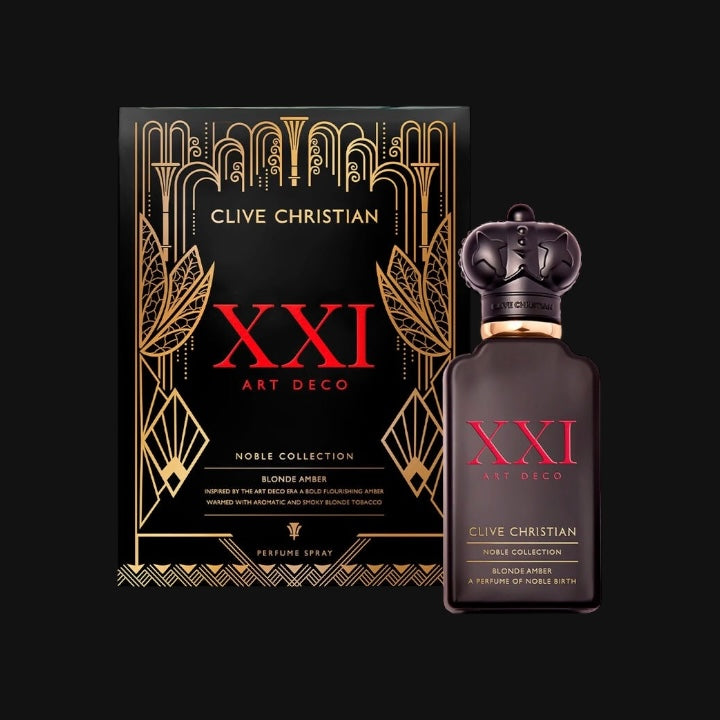 Blonde Amber de Clive Christian con frasco y caja