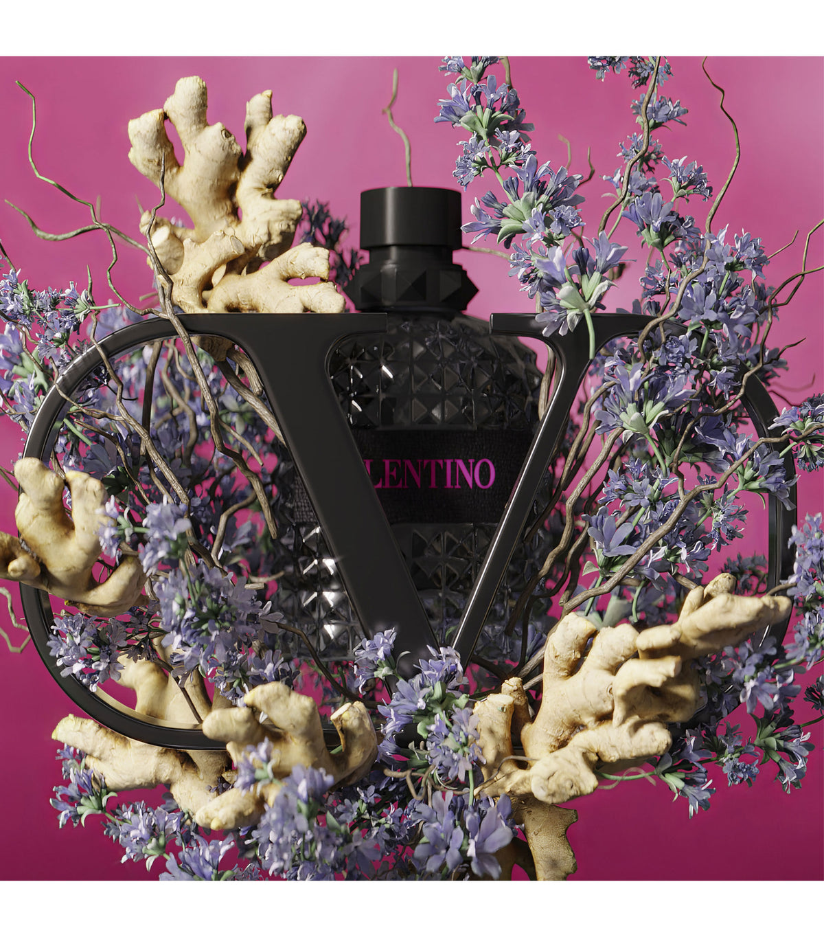 Uomo Born in Roma Extradose de Valentino entre lavanda y jengibre