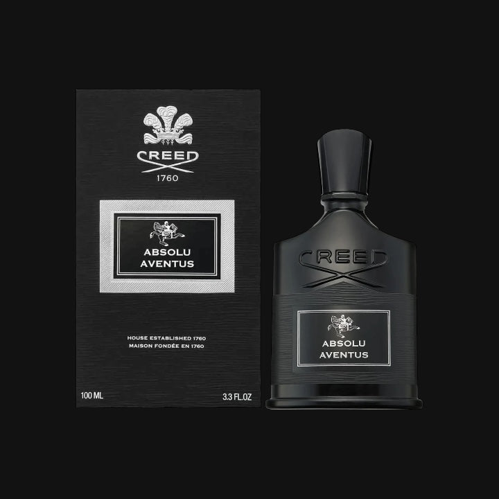 Absolu Aventus de Creed con frasco y caja