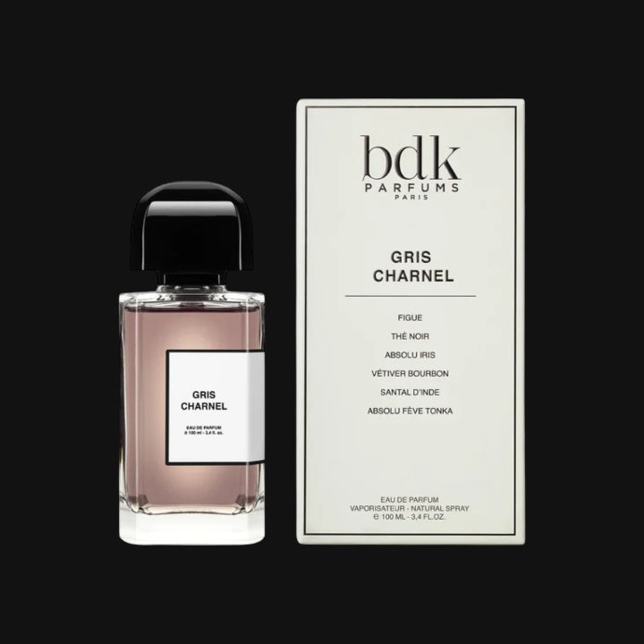 Gris Charnel de BDK Parfums con frasco y caja
